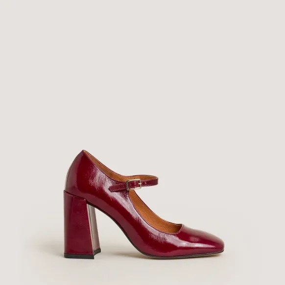 Babies à talons et bouts carrés