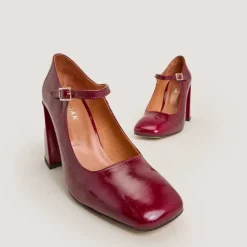 Babies à talons et bouts carrés