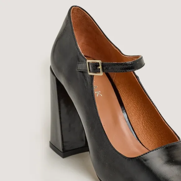 Babies à talons et bouts carrés