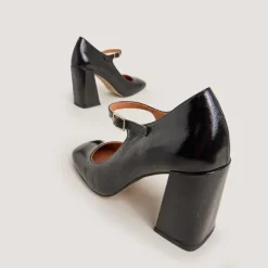 Babies à talons et bouts carrés