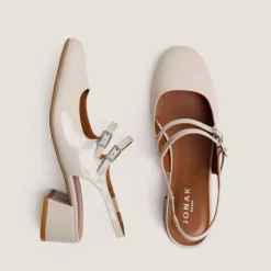 Babies slingbacks à doubles brides