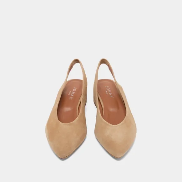 Ballerines à bouts arrières ouverts