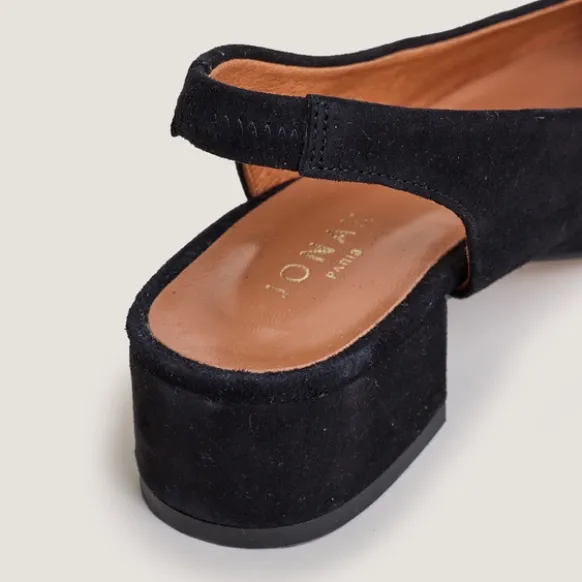Ballerines à bouts arrières ouverts