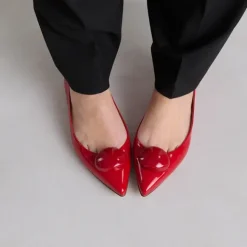 Ballerines à bouts pointus et billes