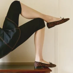 Ballerines à lacets