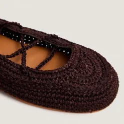 Ballerines à lacets
