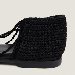 Ballerines à lacets