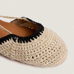 Ballerines à lacets