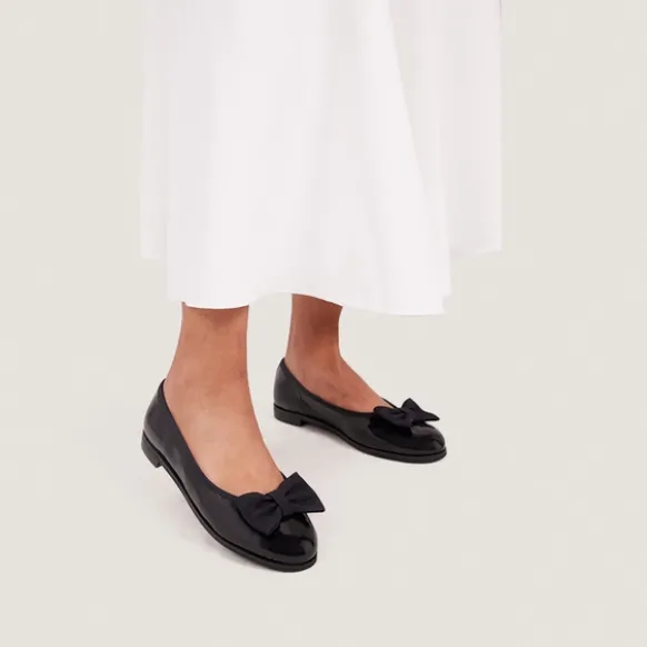 Ballerines à noeuds
