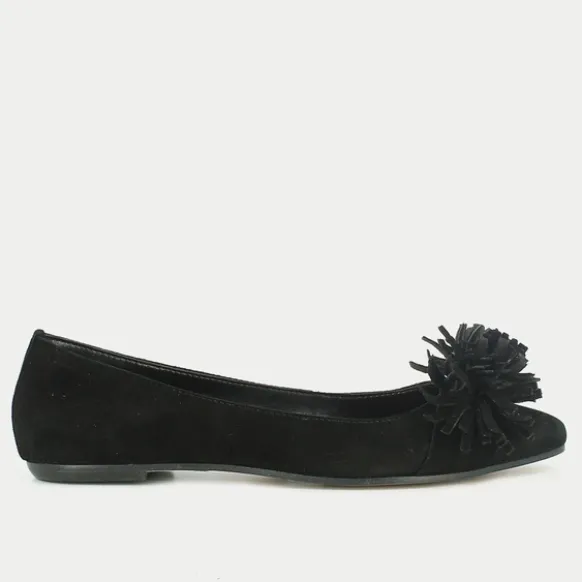 Ballerines à pompons