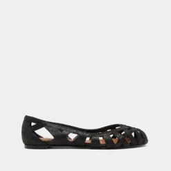 Ballerines ajourées en croûte