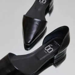 Ballerines ouvertes à bouts pointus