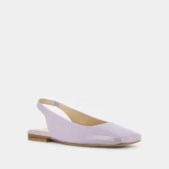 Ballerines Slingback à bouts carrés