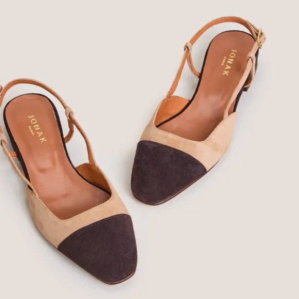 Ballerines slingbacks