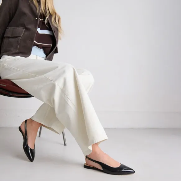 Ballerines slingbacks