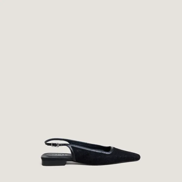 Ballerines slingbacks à bouts pointus