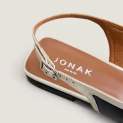 Ballerines slingbacks à bouts pointus