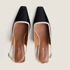 Ballerines slingbacks à bouts pointus