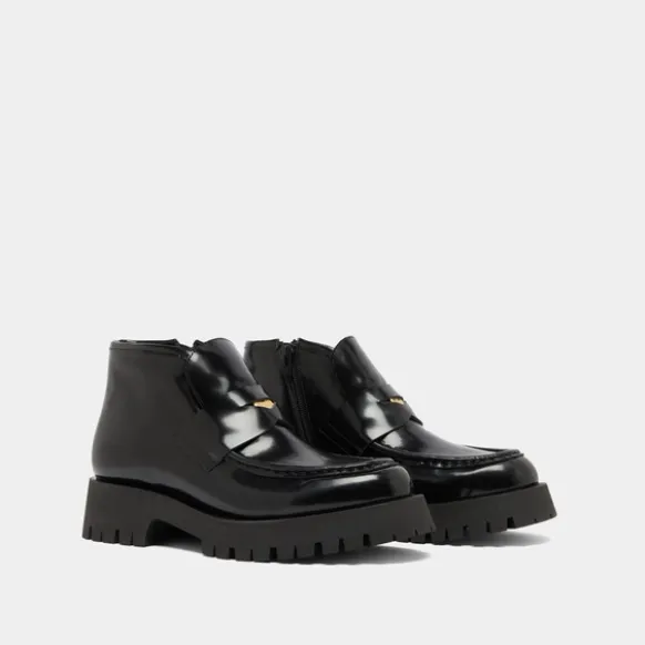 Boots à empiècements