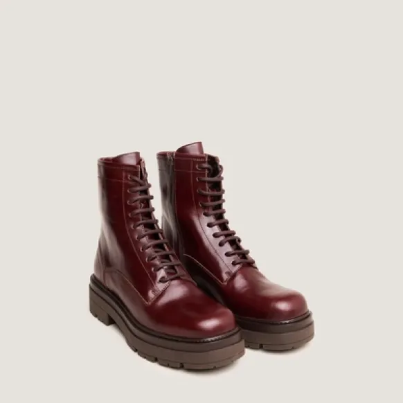 Boots à lacets