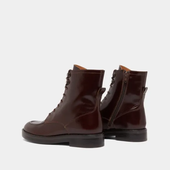 Boots à lacets