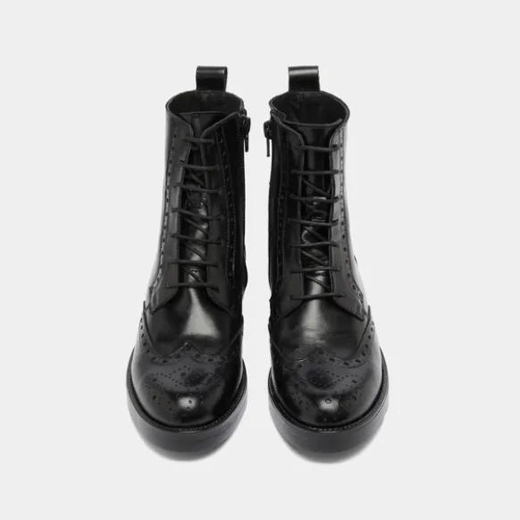 Boots à lacets