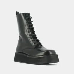 Boots à lacets et semelles épaisses
