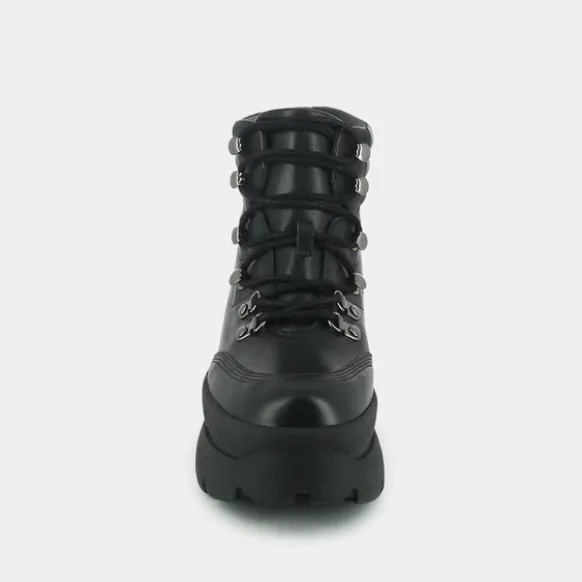 Boots à lacets et semelles plateformes