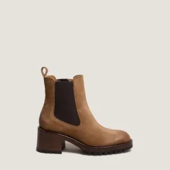 Boots à larges élastiques