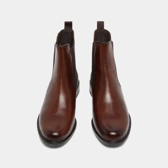 Boots à élastiques et à bouts ronds