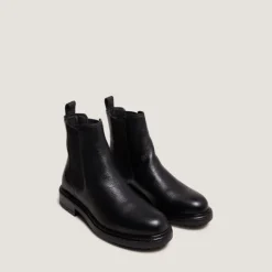 Boots à élastiques et semelles crantées