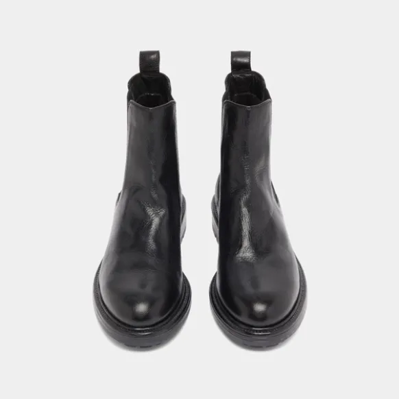 Boots à élastiques et semelles crantées