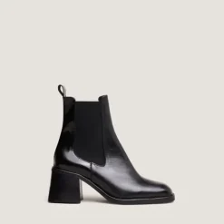 Boots à élastiques et talons épais