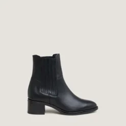 Boots à élastiques et talons carrés