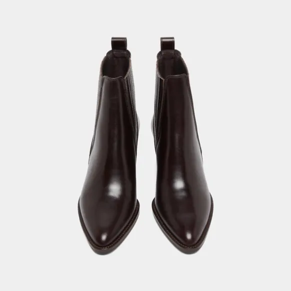 Boots à petits talons biseautés et élastiques