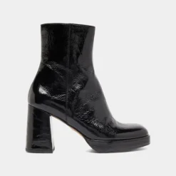 Boots à plateformes et bouts carrés