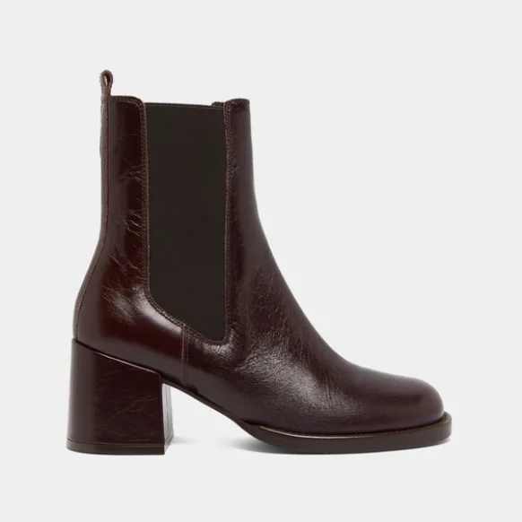 Boots à talons et élastiques