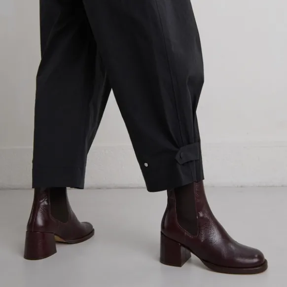 Boots à talons et élastiques