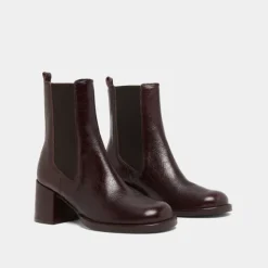 Boots à talons et élastiques