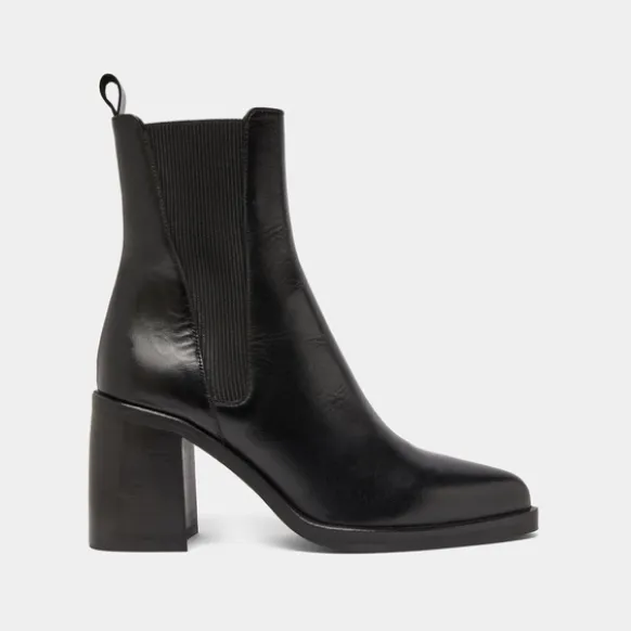 Boots à talons hauts et élastiques