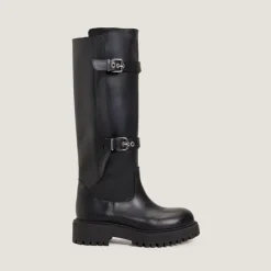 Bottes à boucles ajustables