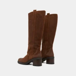 Bottes à bouts carrés et élastiques