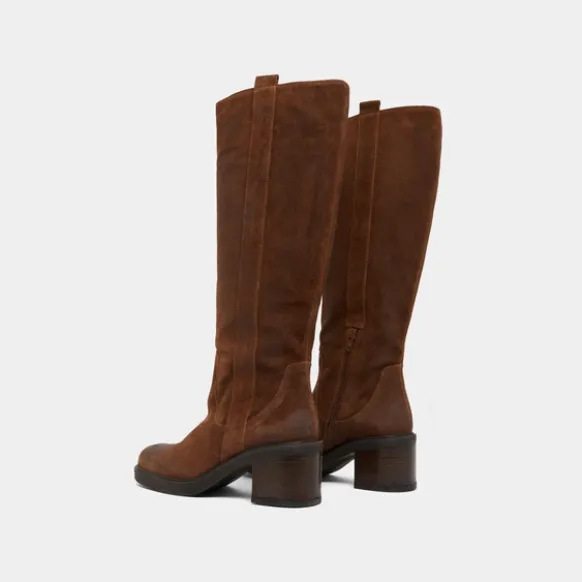 Bottes à bouts carrés et élastiques