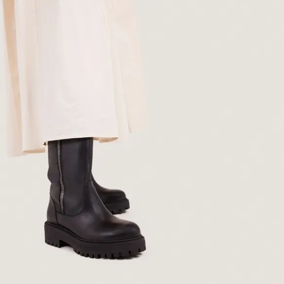 Bottes à fermetures éclairs