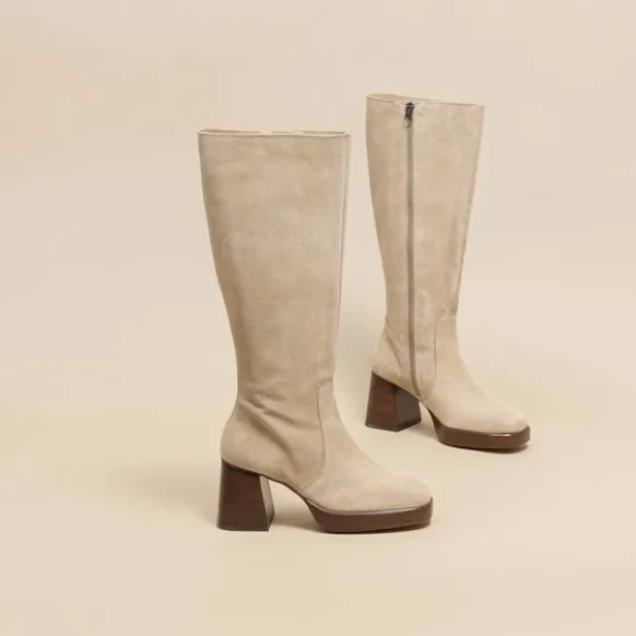 Bottes à plateformes