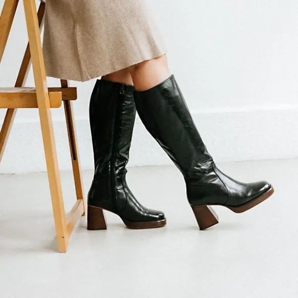 Bottes à plateformes
