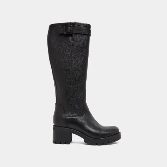 Bottes à semelles crantées et boucles