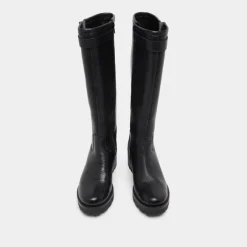 Bottes à semelles crantées et boucles