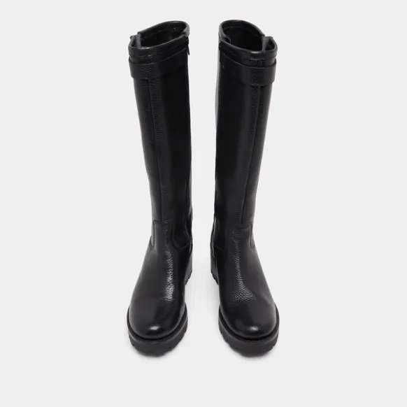 Bottes à semelles crantées et boucles
