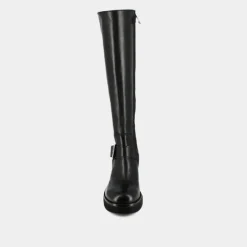 Bottes à semelles épaisses et boucles la...